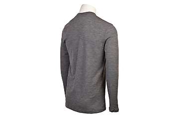 Men's long sleeve slim fit top Altai - 100% extra fine merino