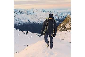 Men’s Ultralight Hooded Jacket – 150gsm Wool Insulation – 20D Ripstop Shell