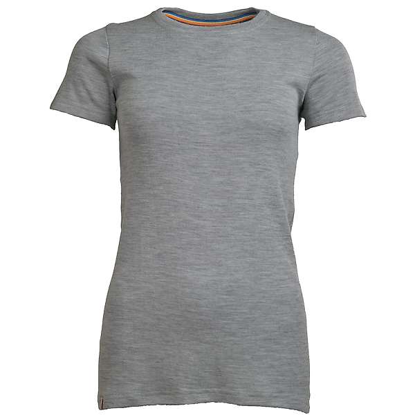 Women's short sleeve slim fit top Altai - 100% extra fine merino 8 / 32