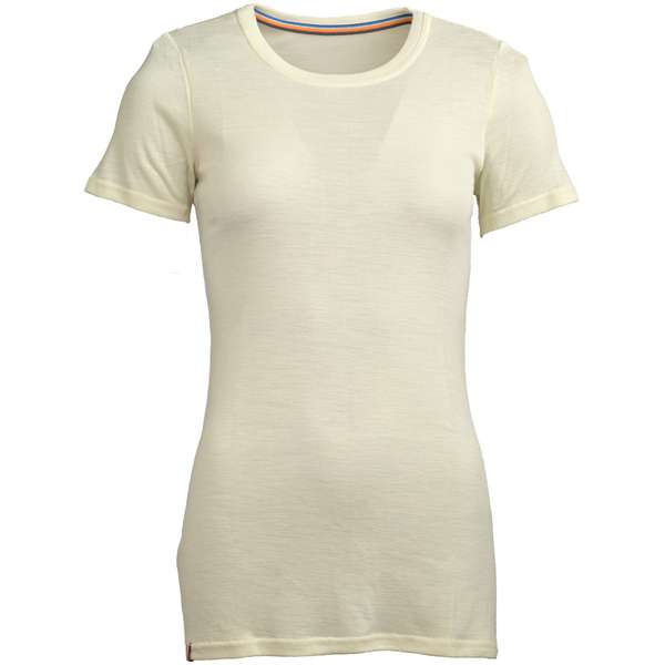 Women's short sleeve slim fit top Altai - 100% extra fine merino 1 / 32