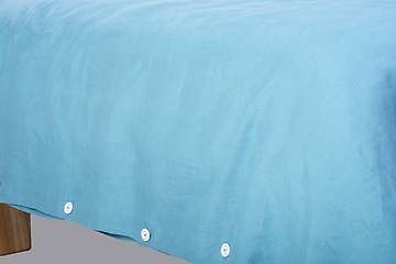 Duvet cover - pure washed linen