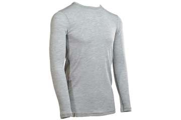 Men's long sleeve slim fit top Altai - 100% extra fine merino