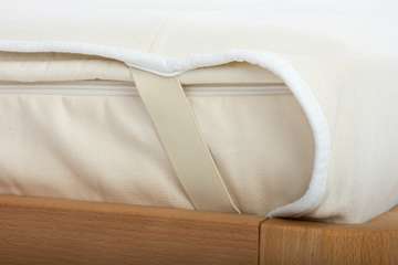 Baby mattress protector - 100% organic cotton - 400g/m²
