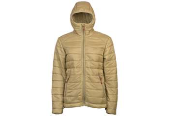 Women’s Ultralight Hooded Jacket – 150gsm Wool Insulation – 20D Ripstop Shell