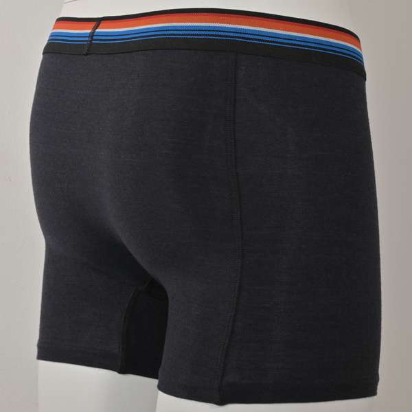 Men's boxer trunks Lorino - 96% extra fine merino (XS / M) 3 / 4