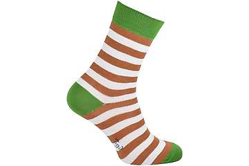 Opala čarape duge - 98% organski pamuk - šarene - set od 2 para