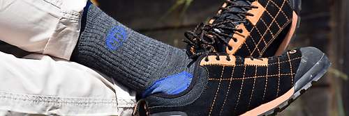 Wool sport socks : Baikal crew