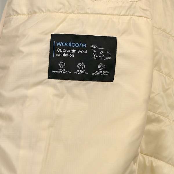 Women’s Ultralight Vest – 150gsm Wool Insulation – 20D Ripstop Shell 32 / 34