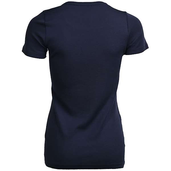 Women's short sleeve slim fit top Altai - 100% extra fine merino 20 / 32