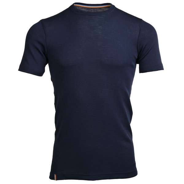 Men's short sleeve slim fit top Altai - 100% extra fine merino 10 / 22