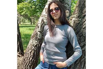 Woman sweater Belukha O neck - 100% fine merino