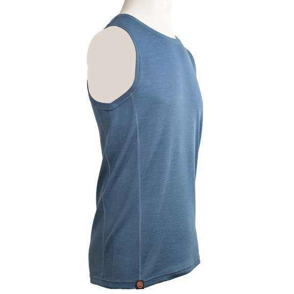 Men's sleeveless relaxed fit T-shirt Ural - 50% merino / 50% Tencel 2 / 4