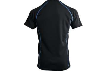 Men's athletic short sleeve slim fit top Altai - 87% extra fine merino core spun