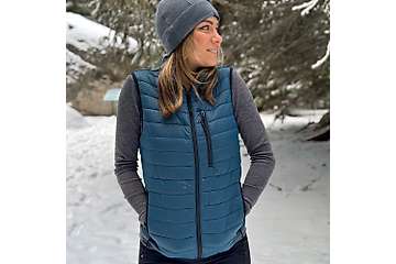 Women’s Ultralight Vest – 150gsm Wool Insulation – 20D Ripstop Shell