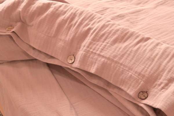 100% Organic Cotton Muslin Duvet cover 7 / 13