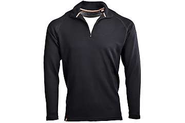 Muška majica zip kragna dugih rukava Altai - 100% ekstra fina merino vuna