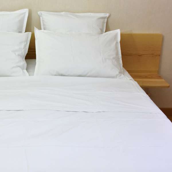 Organic Cotton Twill Flat Sheet 1 / 3