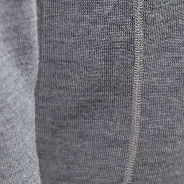 Men long sleeve slim fit zip neck top Elbrus - 100% extra fine merino 8 / 10