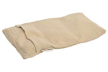 Petite bouillotte sèche 30x18cm en graines de lin bio avec housse externe