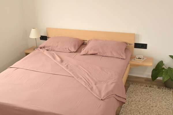 100% Organic Cotton Muslin Flat sheet 7 / 12