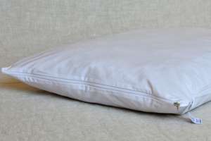 Belan 60x40cm - Oreiller plat laine/latex naturel