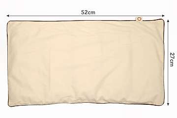 Grande Bouillotte sèche 52x27cm en graines de lin bio