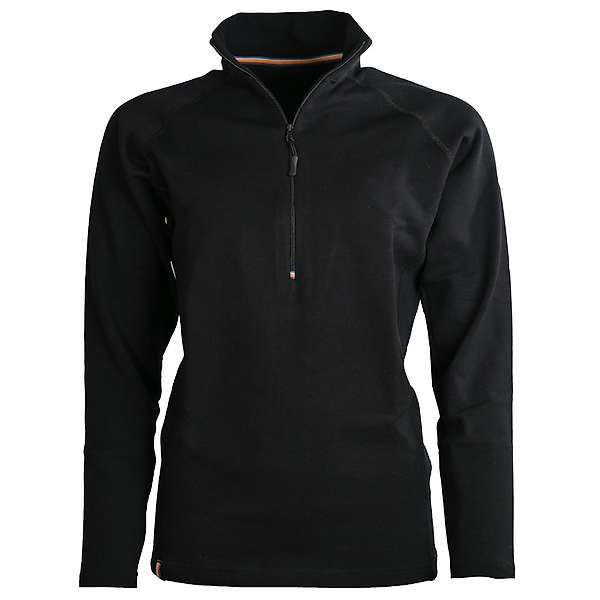 Unisex long sleeve slim fit zip neck top Elbrus - 88% extra fine merino 7 / 15