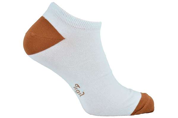Socks Opala No-show - 98% org. cotton - bicolor - set of 2 pairs 6 / 7