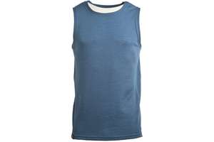 Muška majica bez rukava relaxed fit Ural - 50% merino / 50% Tencel