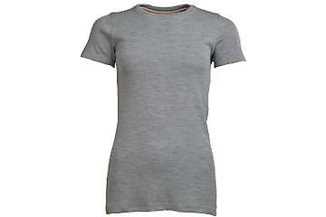 Women's short sleeve slim fit top Altai - 100% extra fine merino