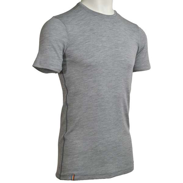 Men's short sleeve slim fit top Altai - 100% extra fine merino 2 / 22