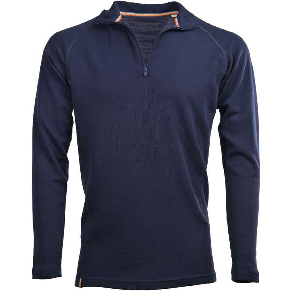 Muška majica zip kragna dugih rukava Altai - 100% ekstra fina merino vuna 16 / 29