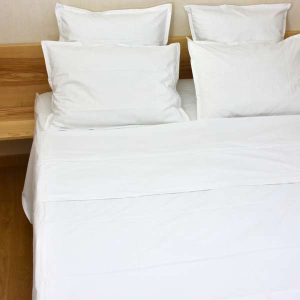 Organic Cotton Twill Flat Sheet 2 / 3