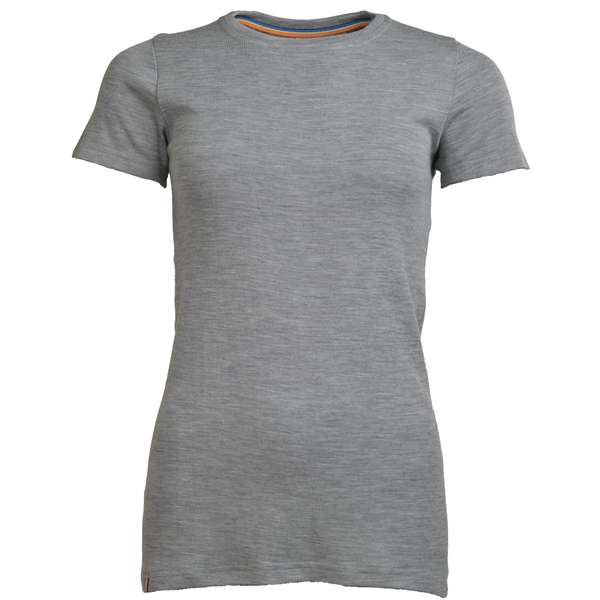Women's short sleeve slim fit top Altai - 100% extra fine merino 8 / 32