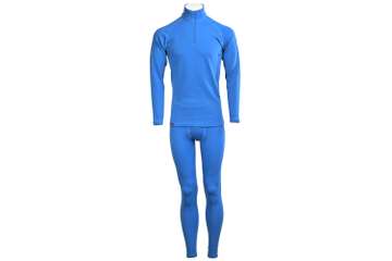 Muška majica zip kragna dugih rukava Altai - 60% ekstra fina merino vuna / 40% cordura