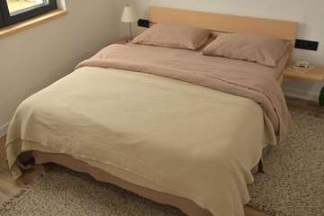 100% Organic Cotton Muslin Flat sheet