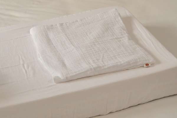 100% Organic Cotton Muslin Baby Pillowcase - 40x30cm 5 / 5