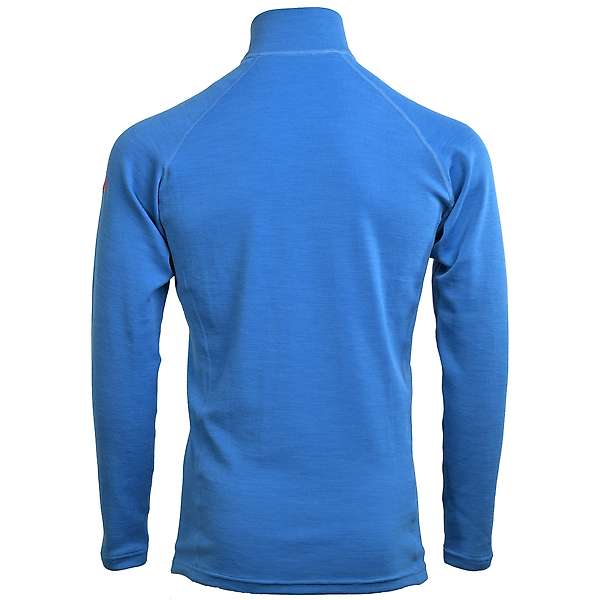 Men's long sleeve slim fit zip neck top Altai - 60% extra fine merino / 40% cordura 6 / 10
