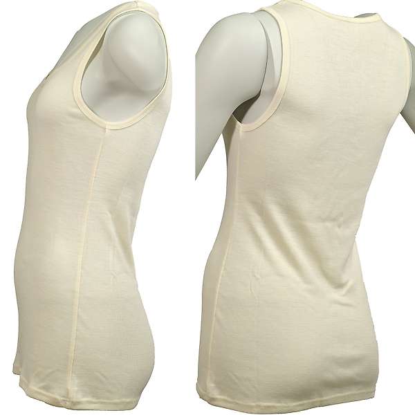 Ženska majica bez rukava slim fit Altai - 100% ekstra fina merino vuna 5 / 12