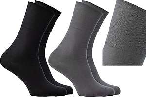 Chaussettes Opala sans élastique - 98% coton bio - unies - lot de 2