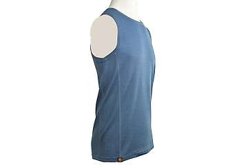 Men's sleeveless relaxed fit T-shirt Ural - 50% merino / 50% Tencel
