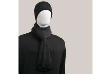 Kuril Beanie and Scarf Set - 100% Merino Wool