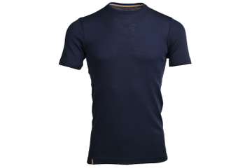 Men's short sleeve slim fit top Altai - 100% extra fine merino