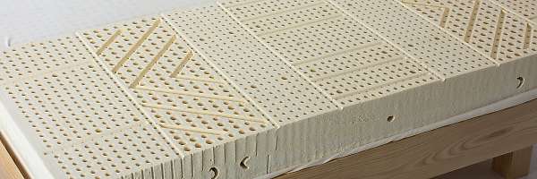 100% natural latex : Healthy quality sleep that lasts