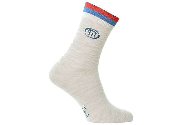 Baikal Crew light merino running socks - Patriot - 65% fine merino 3 / 5