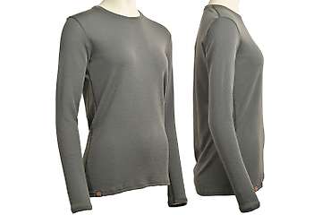 Women's long sleeve relaxed fit top Altai - 100% extra fine merino
