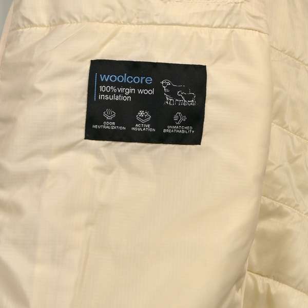 Women’s Ultralight Vest – 150gsm Wool Insulation – 20D Ripstop Shell 32 / 36