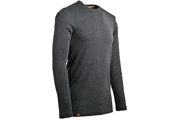 Men's long sleeve slim fit top Altai - 100% extra fine merino