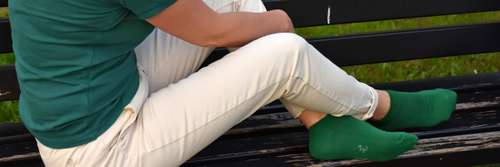 Cotton socks, Outlet : Opala no-show