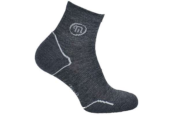 Baikal Quarter cushioned sole socks - 52% fine merino 1 / 6